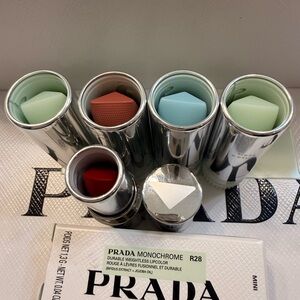 Prada Lipcolor Set (refills) - Assorted Balm U000 U001 & Soft Matte B101